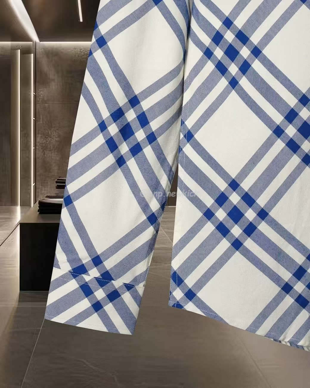 Burberry Check Cotton Shirt In Salt Check (6) - www.newkick.org